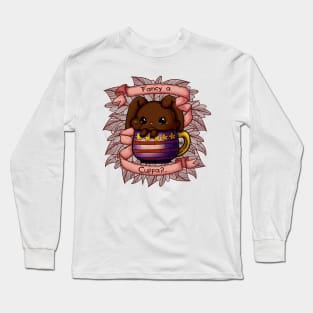 Cute Bunny in a Cup Long Sleeve T-Shirt